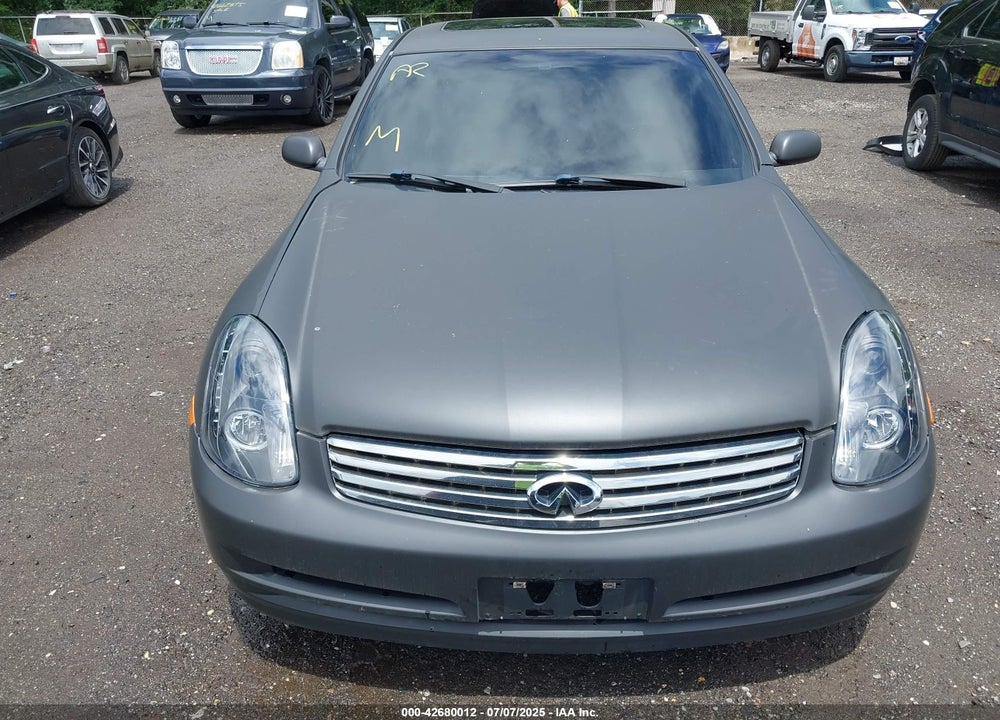 2003 INFINITI G35 LUXURY LEATHER VIN: JNKCV51E13M317934