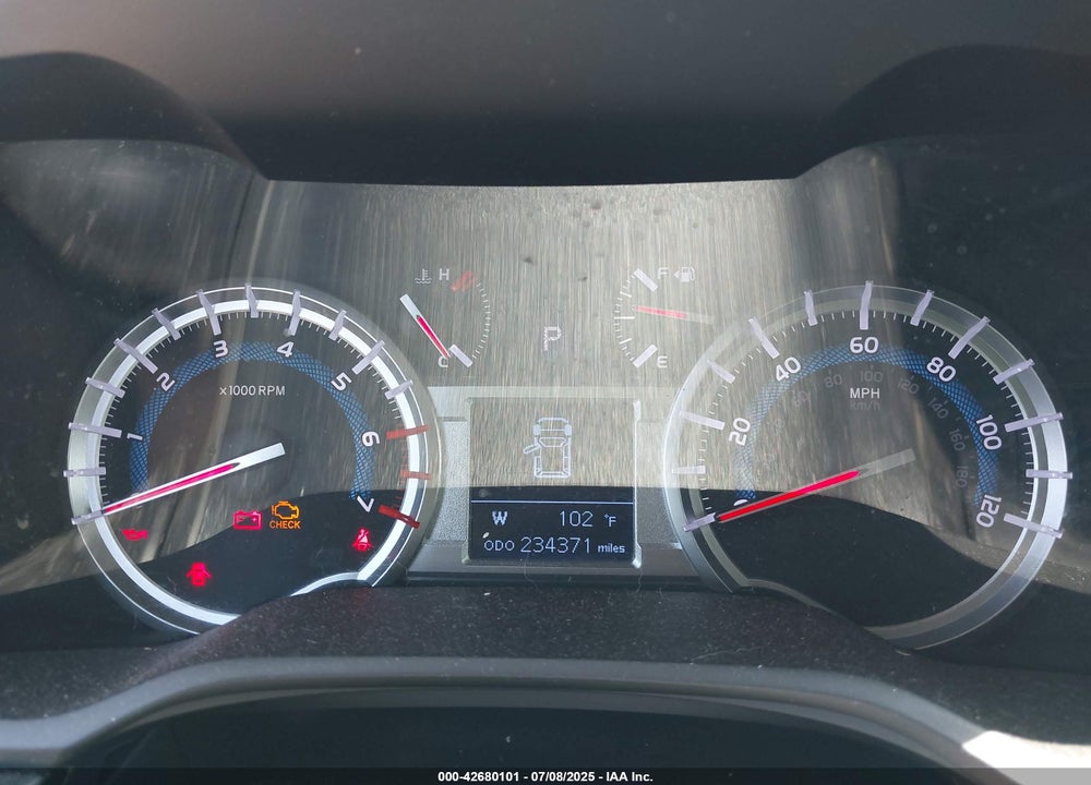 2015 TOYOTA 4RUNNER VIN: JTEZU5JR8F5102014