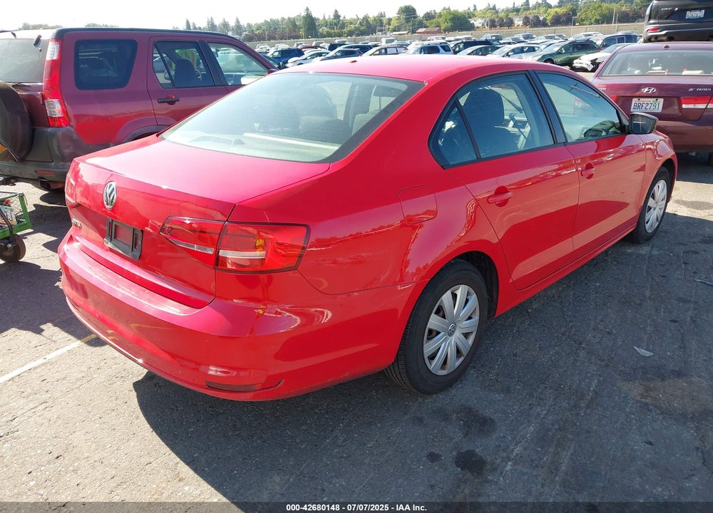 2015 VOLKSWAGEN JETTA VIN: 3VW2K7AJ0FM331411
