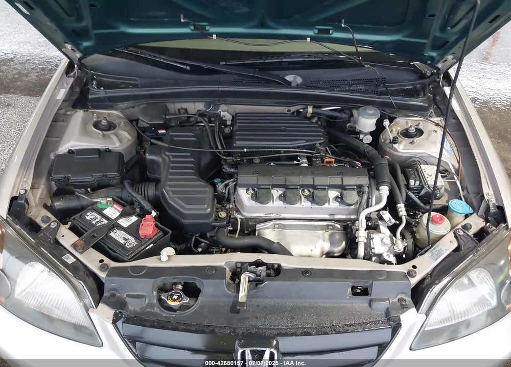 2001 HONDA CIVIC EX VIN: 2HGES26771H600674