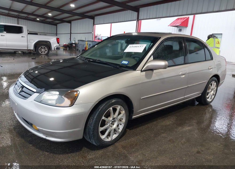 2001 HONDA CIVIC EX VIN: 2HGES26771H600674