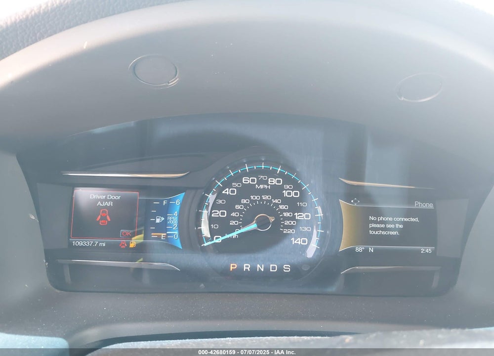 2019 FORD FLEX LIMITED VIN: 2FMGK5D81KBA39506