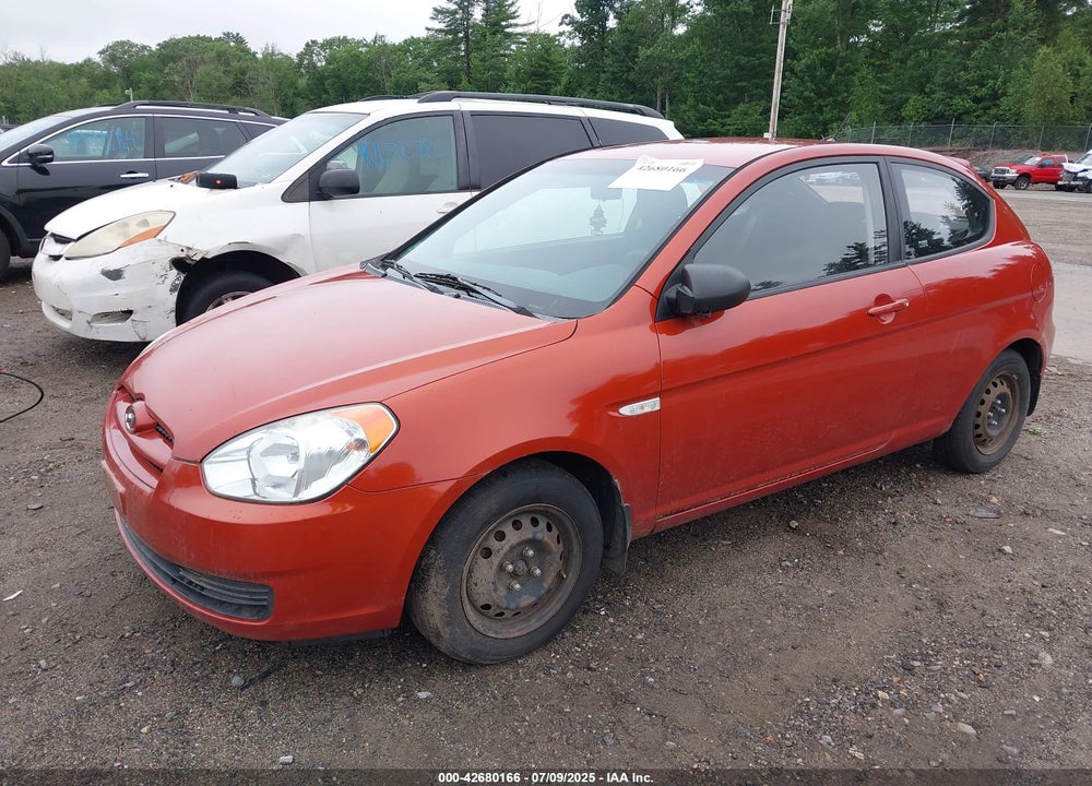 2008 HYUNDAI ACCENT VIN: KMHCM36C28U070250