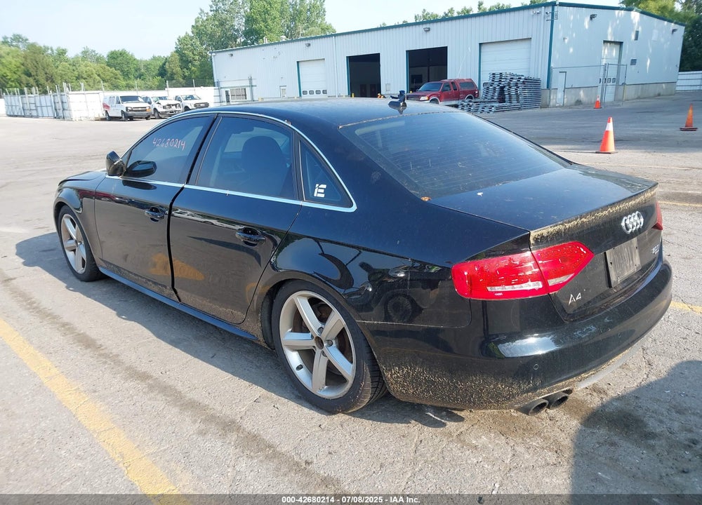 2012 AUDI A4 VIN: WAUFFAFLXCA099048