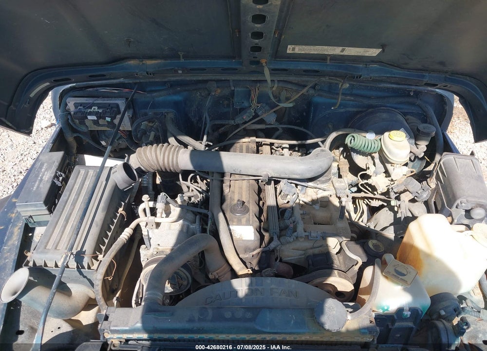 1998 JEEP WRANGLER SPORT VIN: 1J4FY19S2WP710055