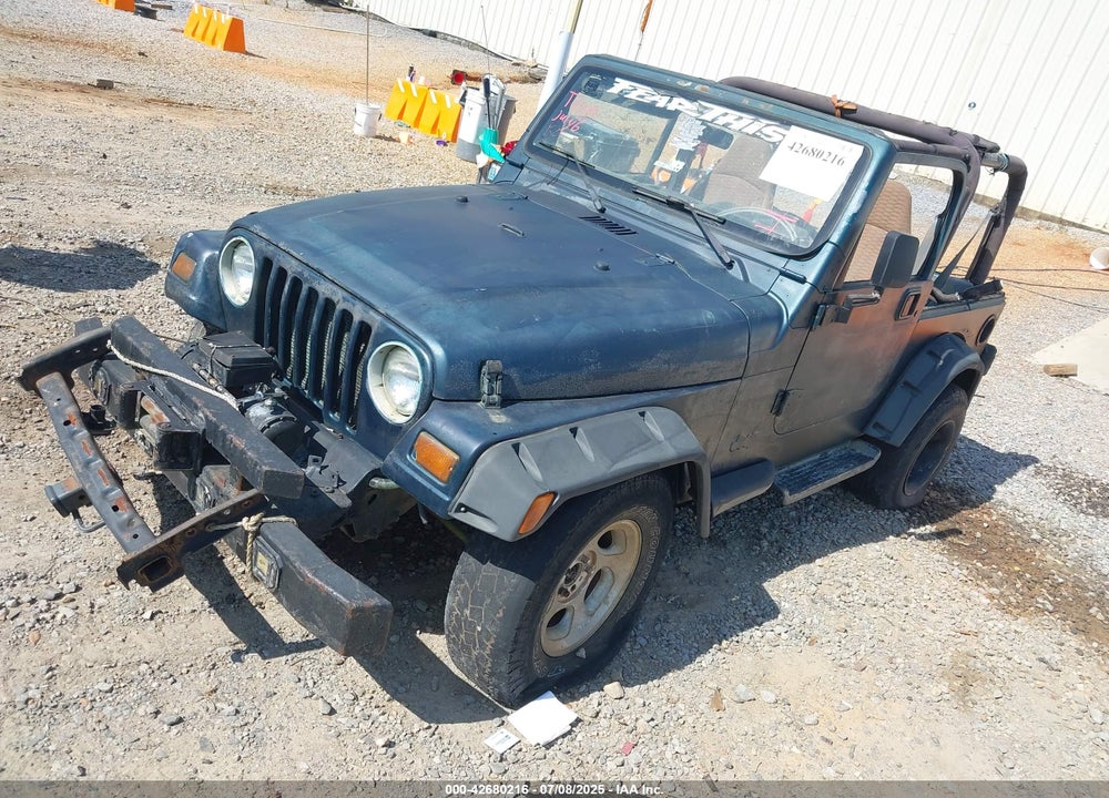 1998 JEEP WRANGLER SPORT VIN: 1J4FY19S2WP710055