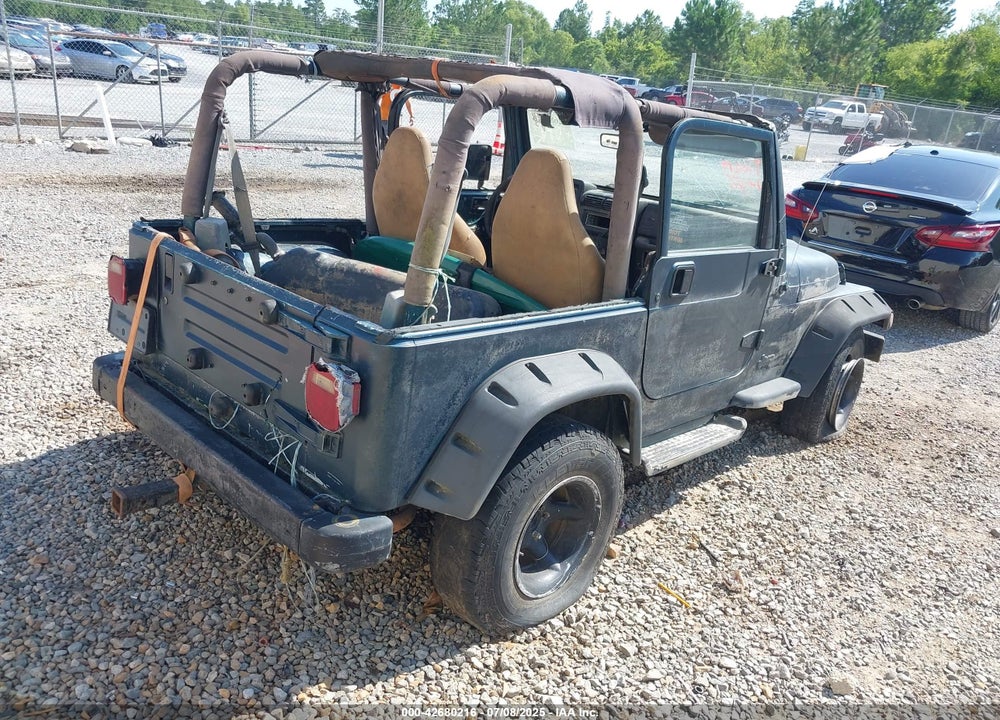 1998 JEEP WRANGLER SPORT VIN: 1J4FY19S2WP710055