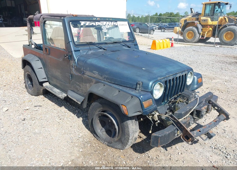 1998 JEEP WRANGLER SPORT VIN: 1J4FY19S2WP710055