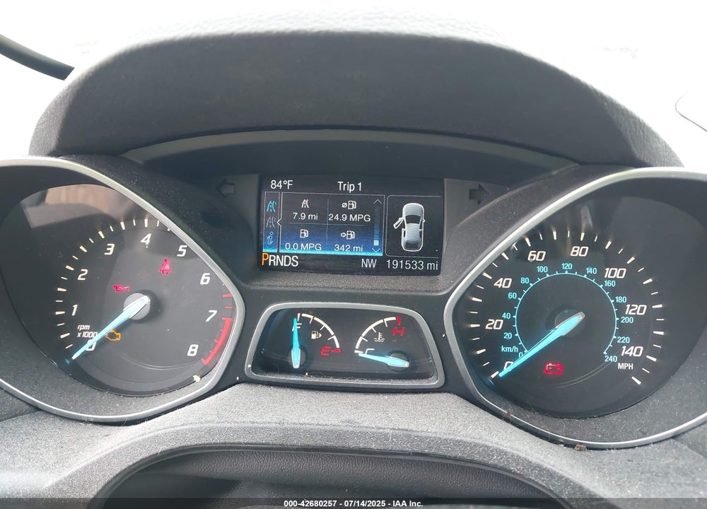 2016 FORD ESCAPE VIN: 1FMCU0G70GUC89738