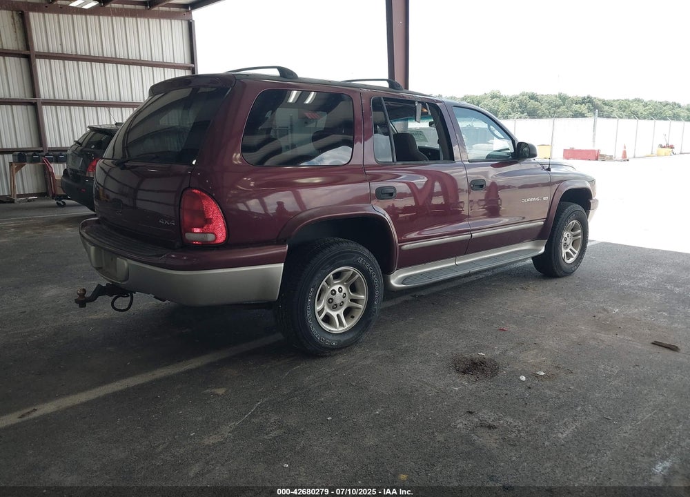 2001 DODGE DURANGO VIN: 1B4HS28NX1F568714