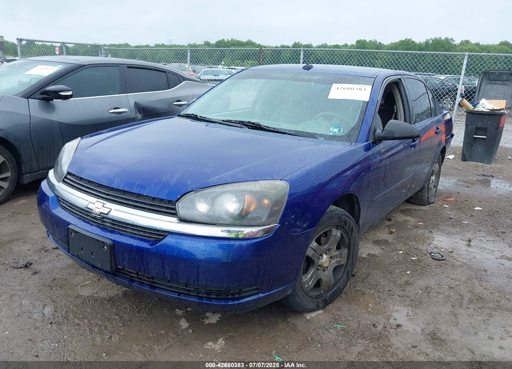 2005 CHEVROLET MALIBU LS VIN: 1G1ZT54885F261384