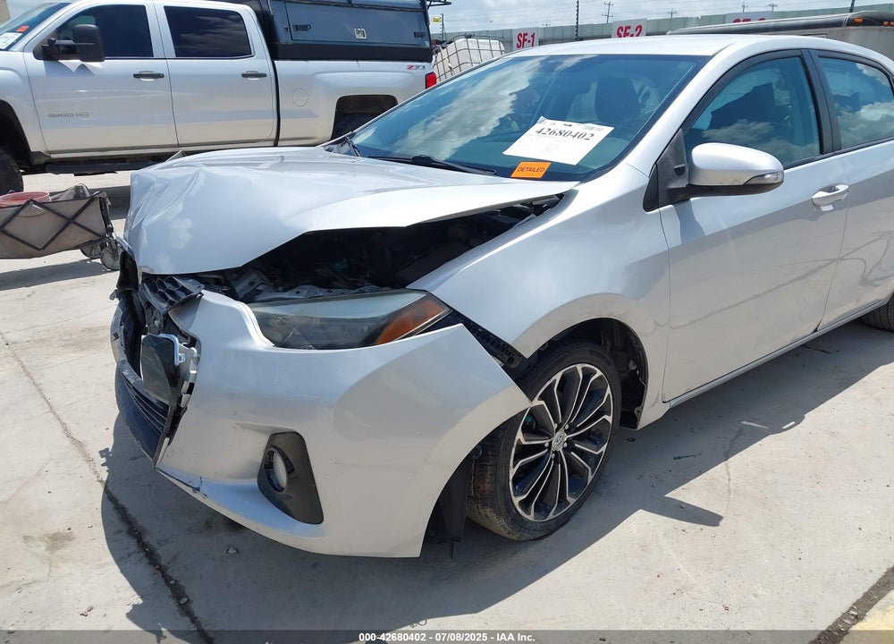 2016 TOYOTA COROLLA S PLUS VIN: 5YFBURHE3GP416688