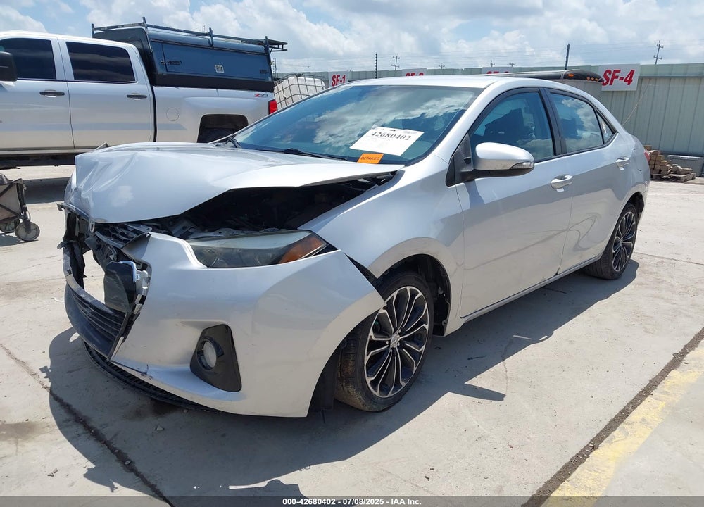 2016 TOYOTA COROLLA S PLUS VIN: 5YFBURHE3GP416688