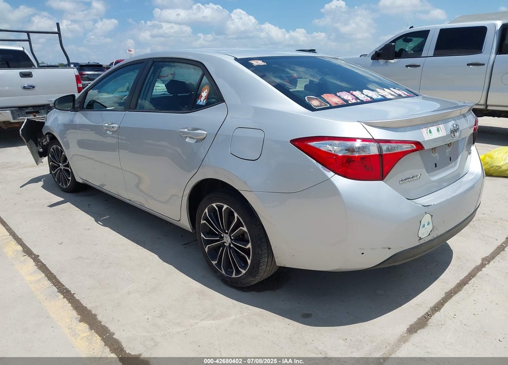 2016 TOYOTA COROLLA S PLUS VIN: 5YFBURHE3GP416688