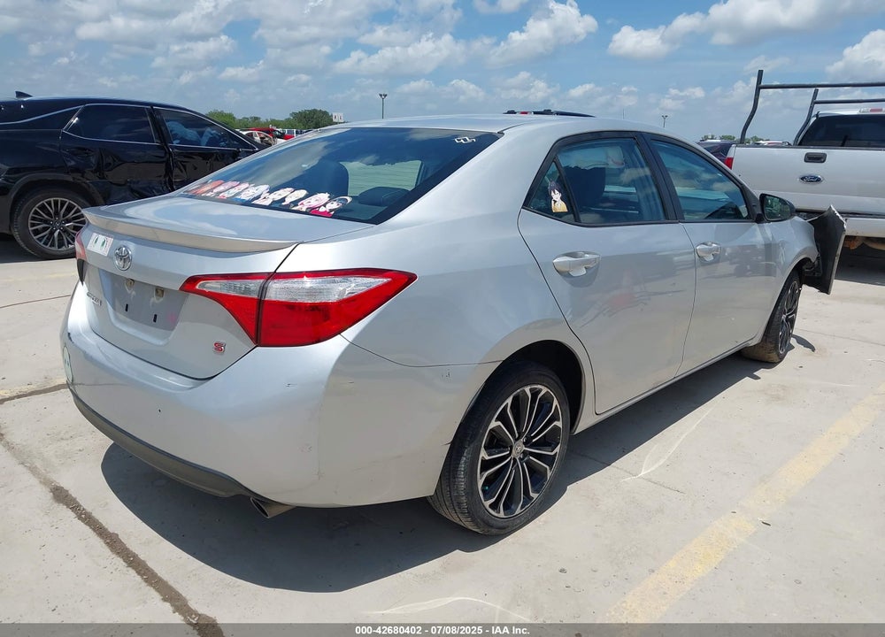 2016 TOYOTA COROLLA S PLUS VIN: 5YFBURHE3GP416688