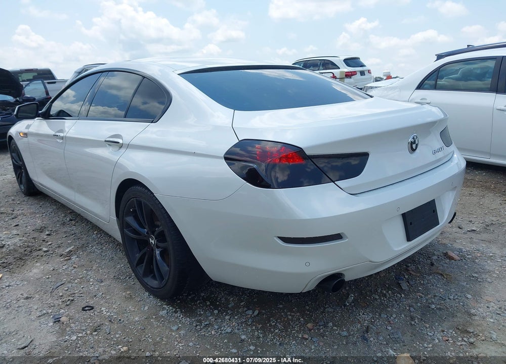 2013 BMW 6 SERIES VIN: WBA6A0C53DDZ03219