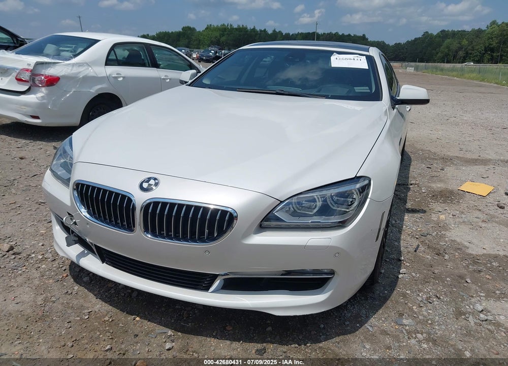 2013 BMW 6 SERIES VIN: WBA6A0C53DDZ03219