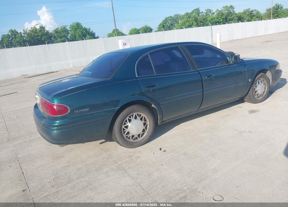 2000 BUICK LESABRE CUSTOM VIN: 1G4HP54K6Y4118934