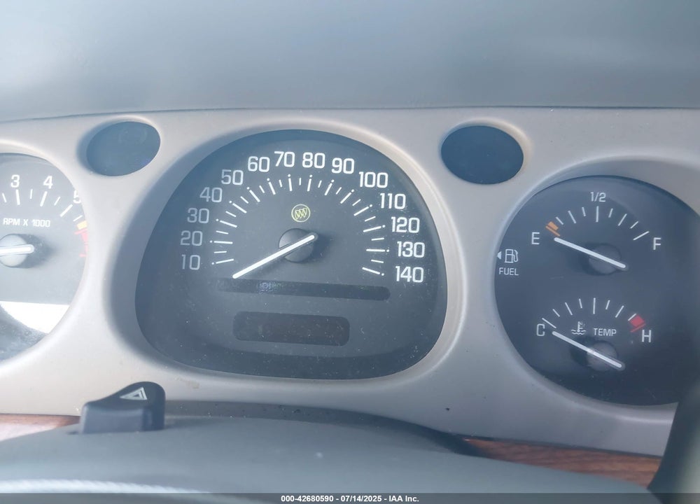 2000 BUICK LESABRE CUSTOM VIN: 1G4HP54K6Y4118934
