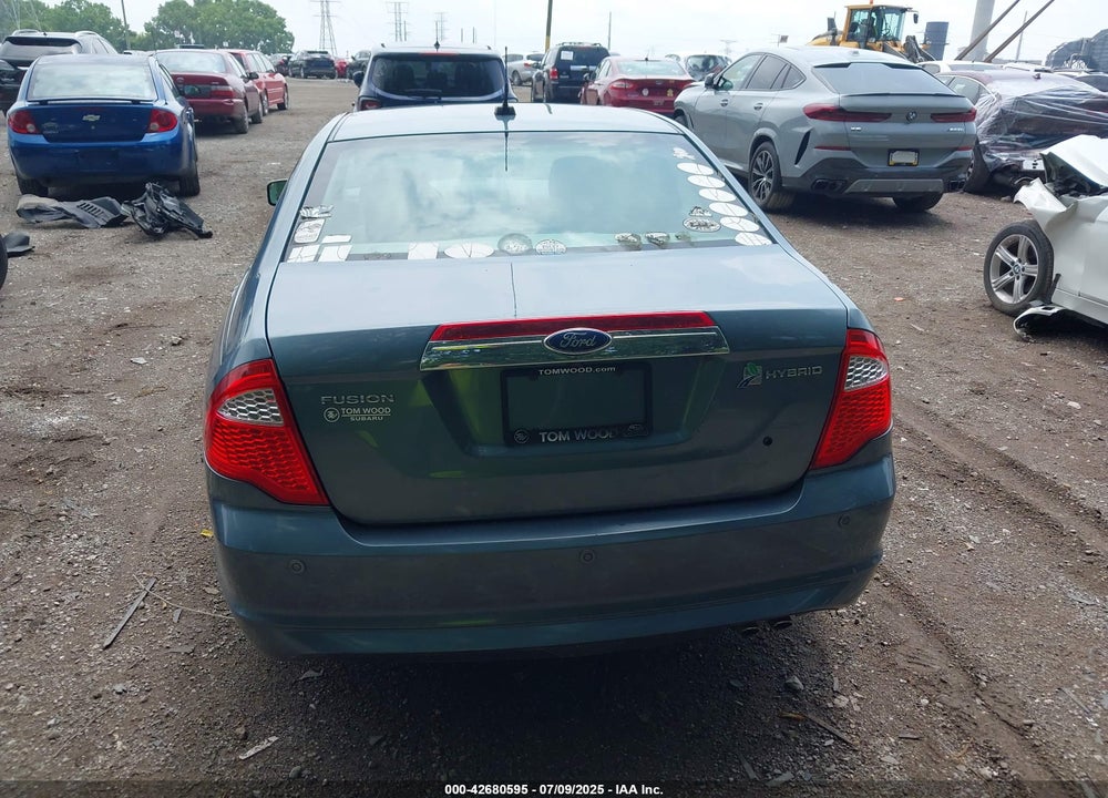 2011 FORD FUSION HYBRID VIN: 3FADP0L37BR302056