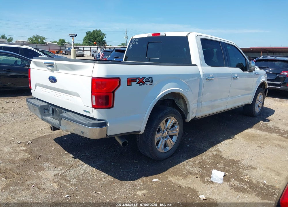 2020 FORD F-150 VIN: 1FTEW1E45LFB22280