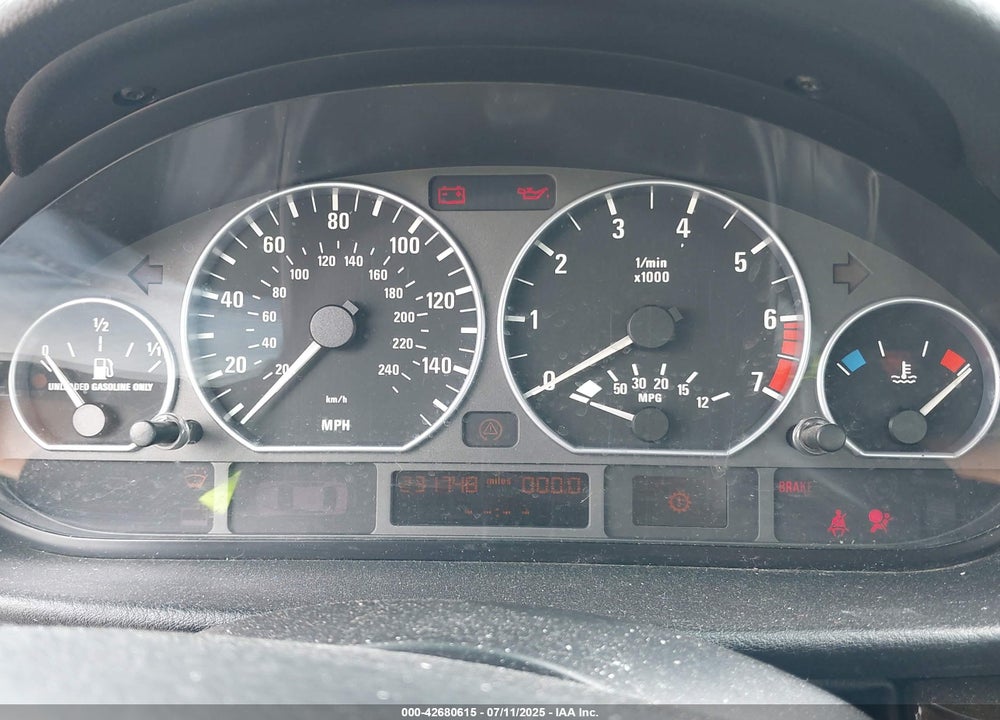 2002 BMW 330XI VIN: WBAEW53482PG16328