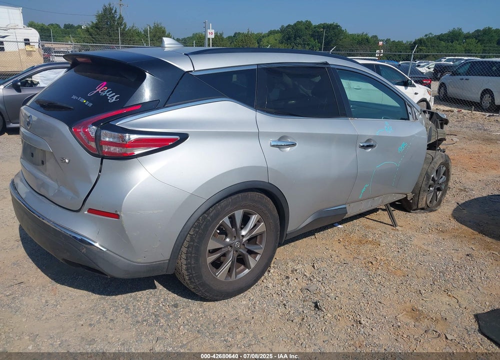2017 NISSAN MURANO PLATINUM/S/SL/SV VIN: 5N1AZ2MG3HN101363