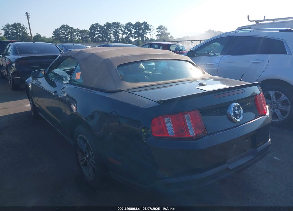 2010 FORD MUSTANG VIN: 1ZVBP8EN3A5174136