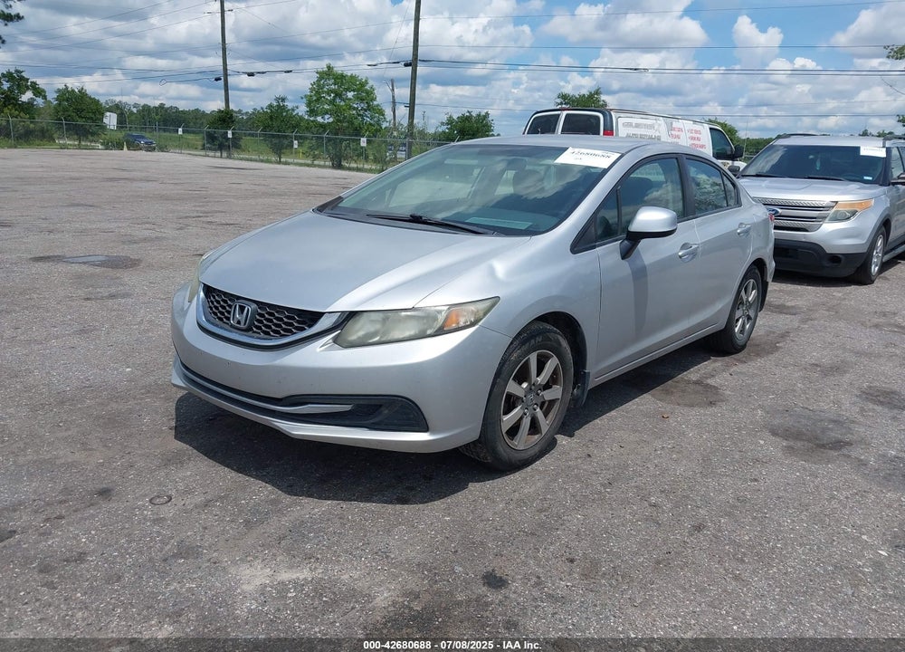 2013 HONDA CIVIC VIN: 19XFB2F56DE005607