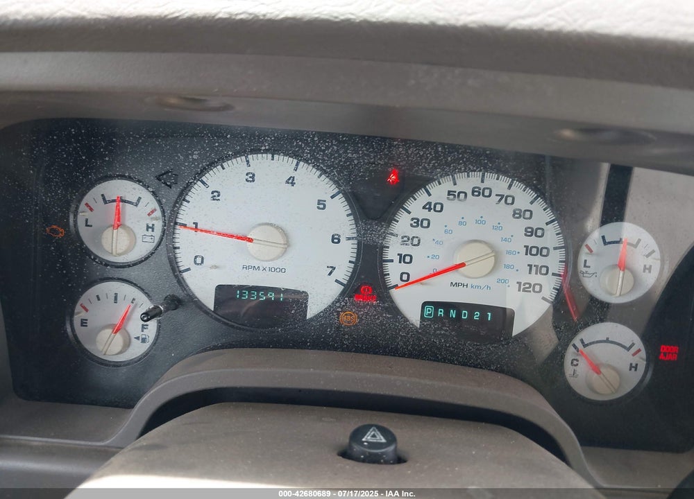 2005 DODGE RAM 1500 ST VIN: 1D7HA16K05J649447
