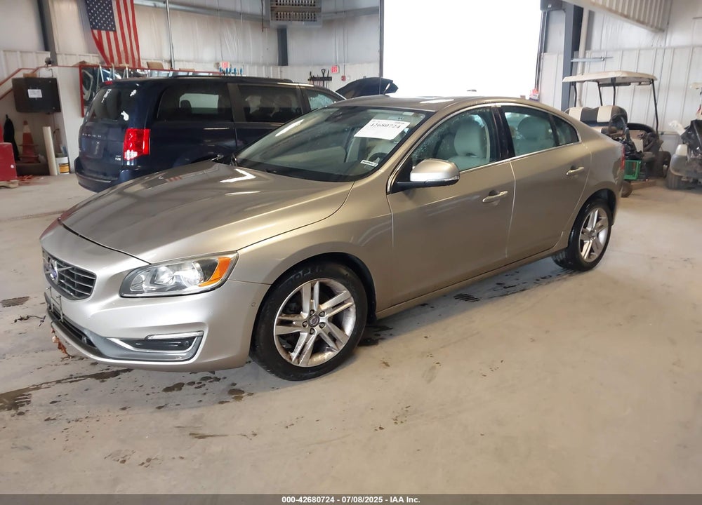 2015 VOLVO S60 VIN: YV126MFK7F1337818