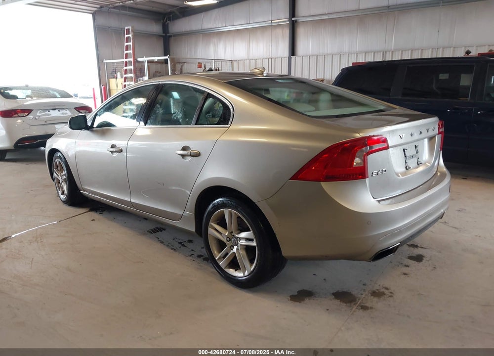2015 VOLVO S60 VIN: YV126MFK7F1337818