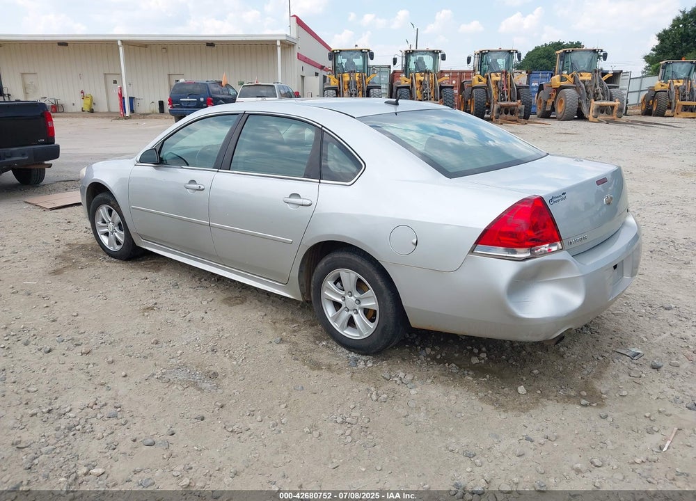 2012 CHEVROLET IMPALA VIN: 2G1WF5E30C1248307