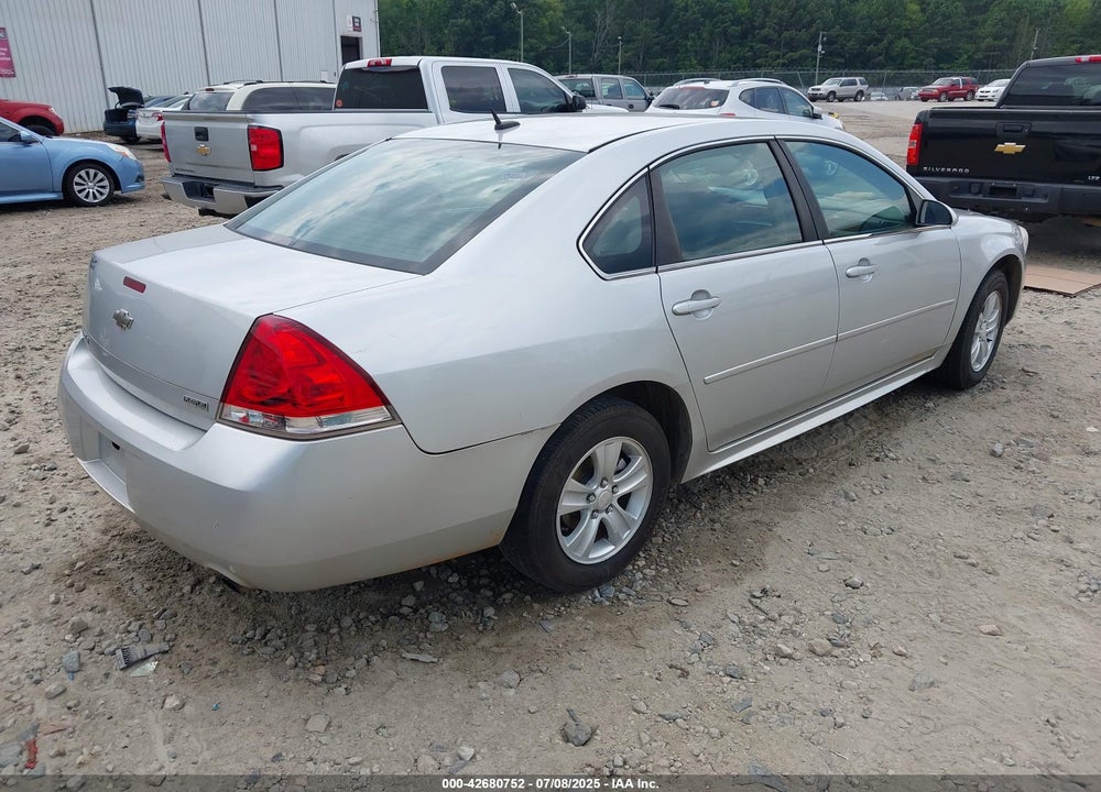 2012 CHEVROLET IMPALA VIN: 2G1WF5E30C1248307