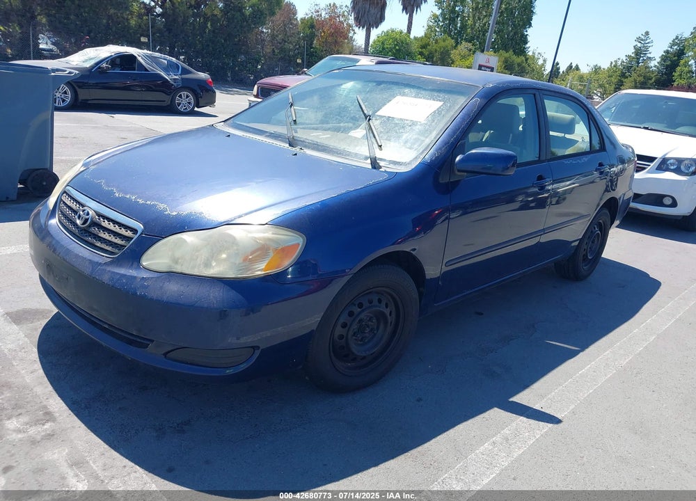 2007 TOYOTA COROLLA VIN: JTDBR32E770135480