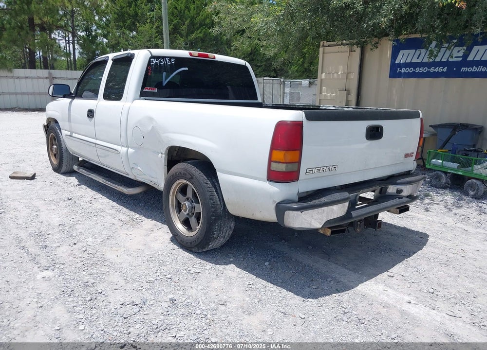 2003 GMC SIERRA 1500 SLE VIN: 2GTEC19T731343185