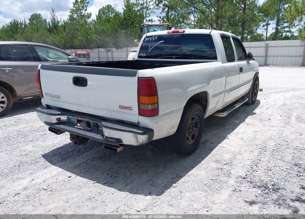 2003 GMC SIERRA 1500 SLE VIN: 2GTEC19T731343185