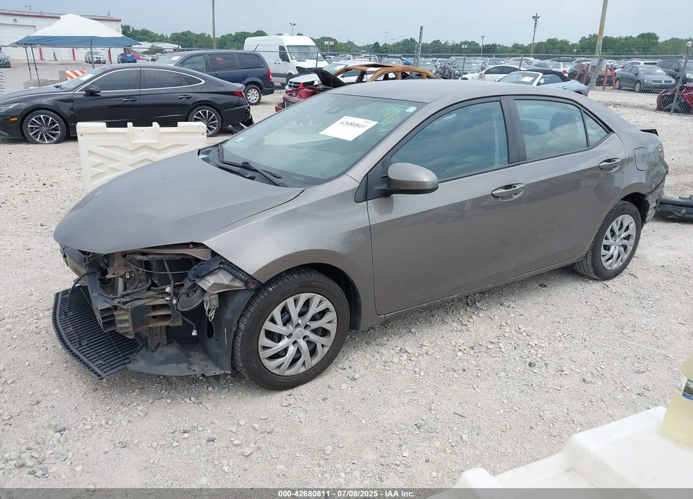 2018 TOYOTA COROLLA VIN: 2T1BURHE6JC074192