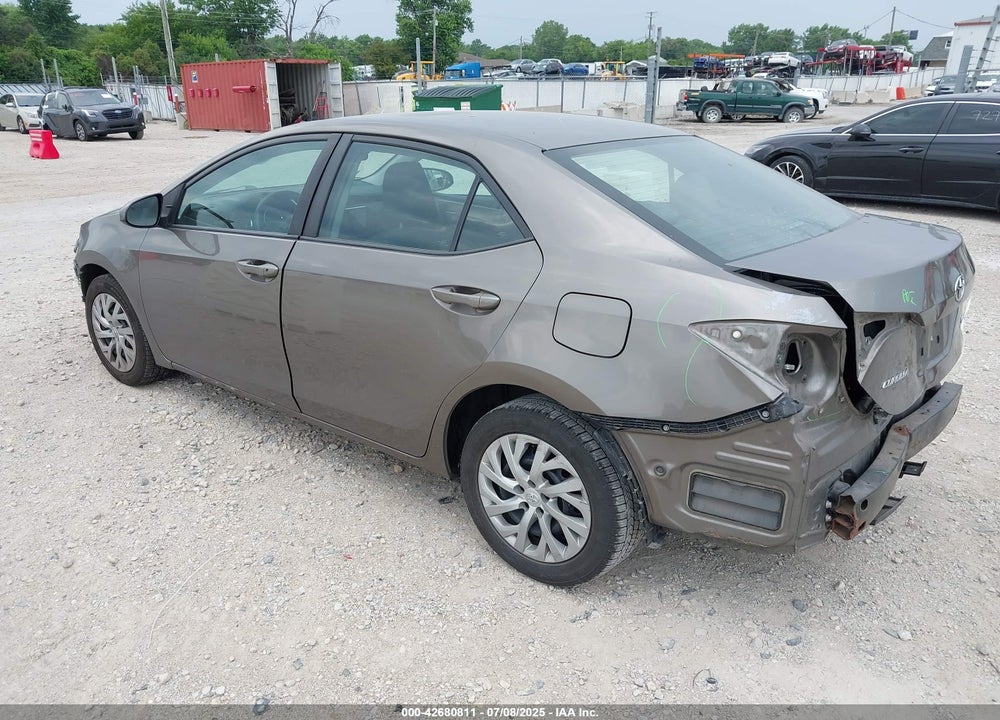2018 TOYOTA COROLLA VIN: 2T1BURHE6JC074192