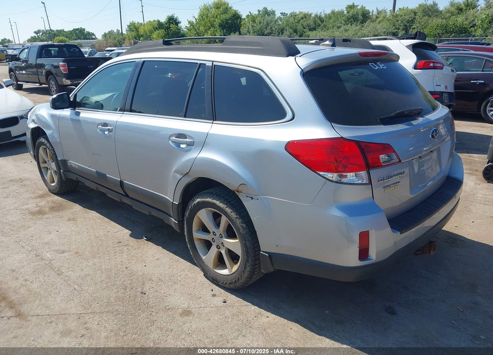 2014 SUBARU OUTBACK VIN: 4S4BRBDC2E3291438