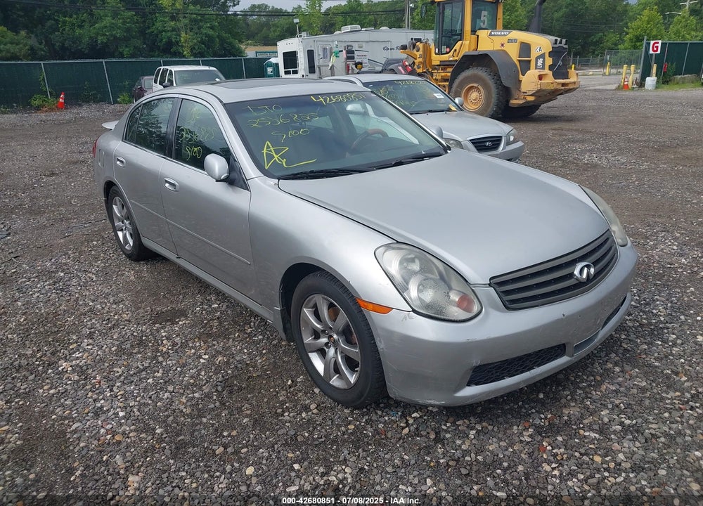2005 INFINITI G35X VIN: JNKCV51FX5M314865