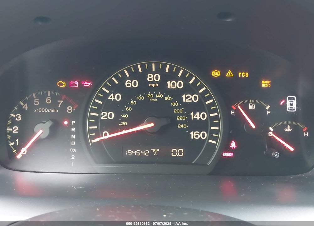 2003 HONDA ACCORD 3.0 EX VIN: 1HGCM66553A056796