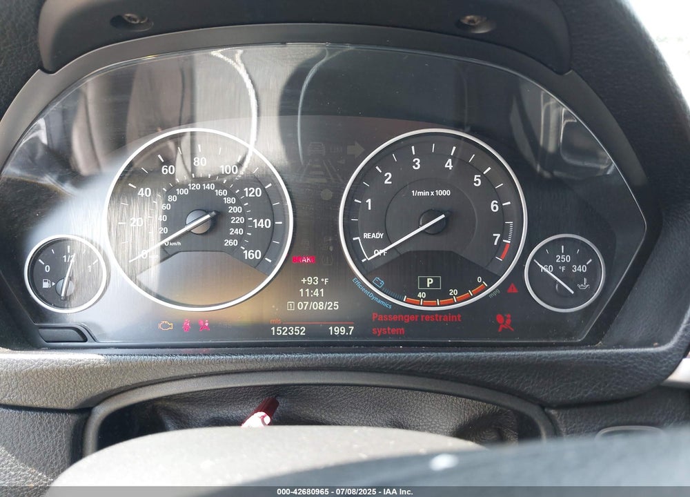 2013 BMW 328I VIN: WBA3B3C56DF532787