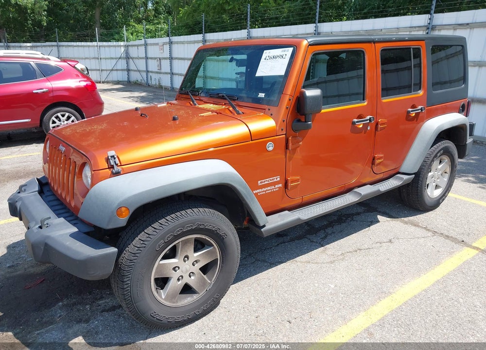 2011 JEEP WRANGLER UNLIMITED VIN: 1J4BA3H19BL567503