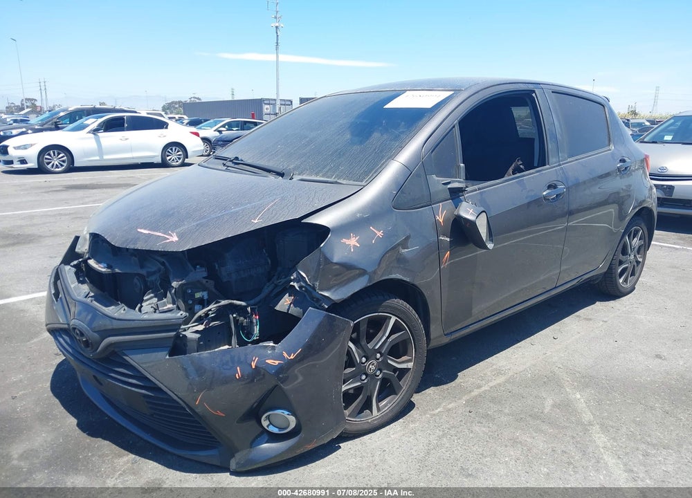 2015 TOYOTA YARIS VIN: VNKKTUD32FA054826