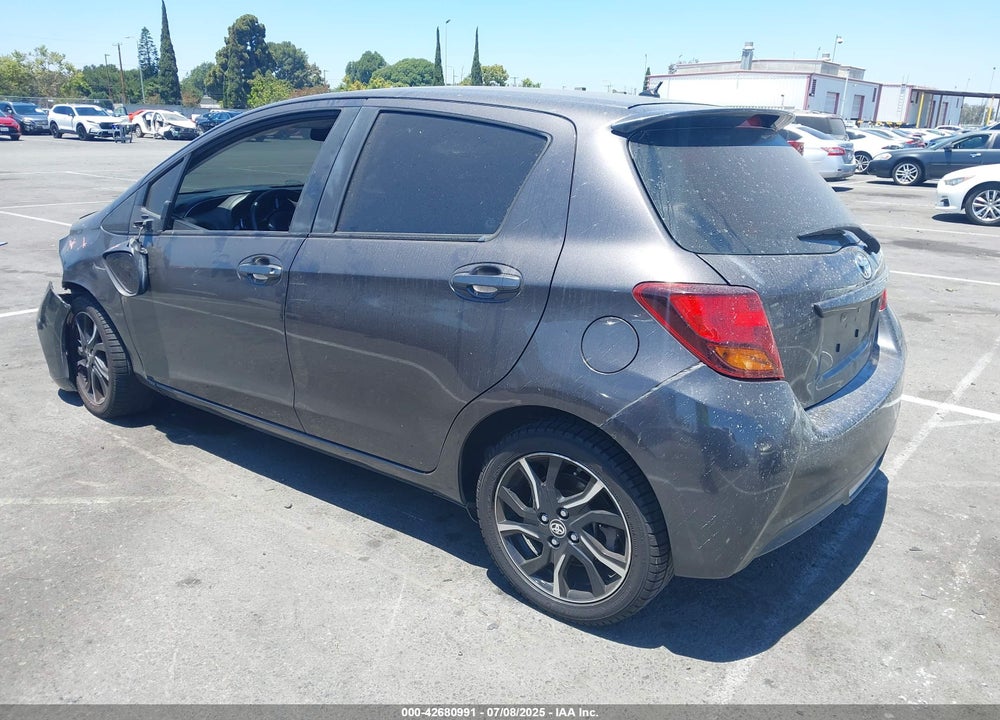 2015 TOYOTA YARIS VIN: VNKKTUD32FA054826