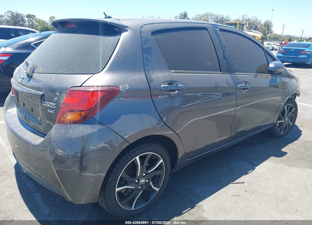 2015 TOYOTA YARIS VIN: VNKKTUD32FA054826