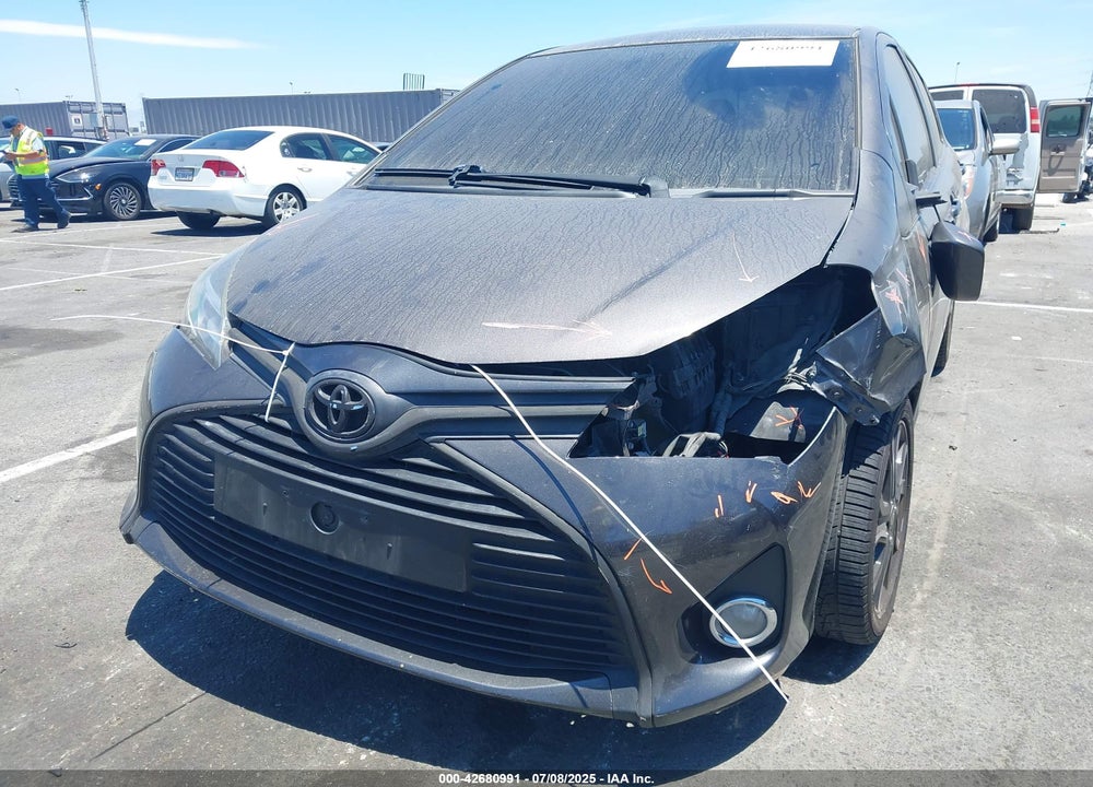 2015 TOYOTA YARIS VIN: VNKKTUD32FA054826