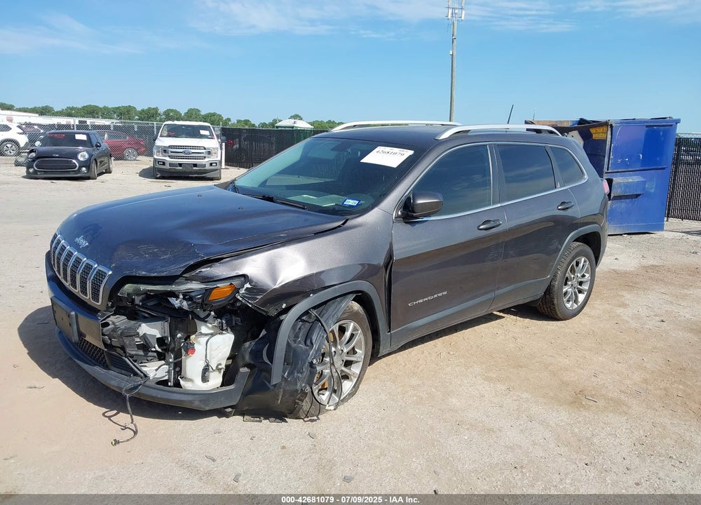 2019 JEEP CHEROKEE VIN: 1C4PJLLB0KD164287