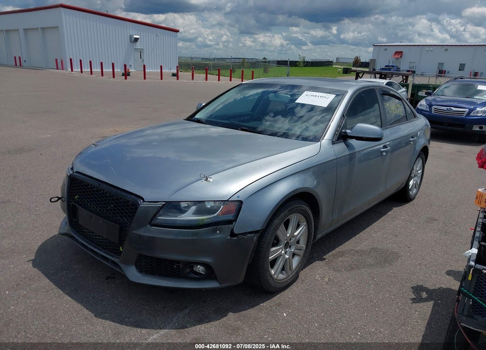 2011 AUDI A4 VIN: WAUDFAFL4BN001808
